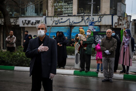 تحویل سال نو در خیابانهای منتهی به حرم مطهر رضوی