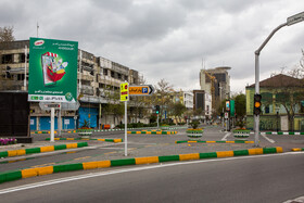 خیابان‌های مشهد که سال‌های گذشته و در چنین ایامی شلوغ ترین شرایط خودرا تجربه میکرد امسال به دلیل شیوع ویروس کرونا بسیار خلوت شده است.