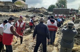 خسارت به 100 منزل مسکونی در پنج شهرستان استان خراسان رضوی بر اثر سیلاب