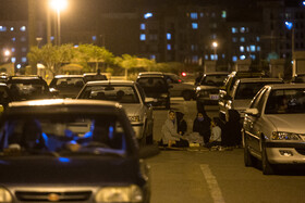 لیالی قدر، شب بیست وسوم ماه مبارک رمضان - مشهد - پارکینگ جمعه بازار خودرو منطقه الهیه