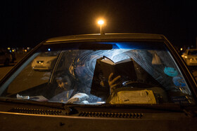 لیالی قدر، شب بیست وسوم ماه مبارک رمضان - مشهد - پارکینگ جمعه بازار خودرو منطقه الهیه