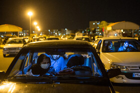 لیالی قدر، شب بیست وسوم ماه مبارک رمضان - مشهد - پارکینگ جمعه بازار خودرو منطقه الهیه