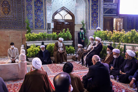 مراسم "شکرانه بازگشایی حرم مطهر رضوی"