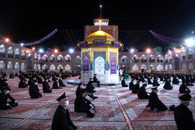 مراسم "شکرانه بازگشایی حرم مطهر رضوی"
