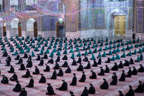 مراسم "شکرانه بازگشایی حرم مطهر رضوی"