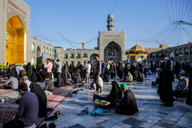 بازگشایی حرم مطهر رضوی پس از حدود ۷۰ روز تعطیلی به دلیل شیوع ویروس کرونا