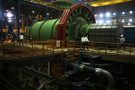 افتتاح کارخانه ۵ میلیون تنی کنسانتره فولاد سنگان
