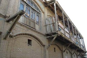 آغاز مرحله دوم مرمت اضطراری سرای «عزیزالله اف» مشهد