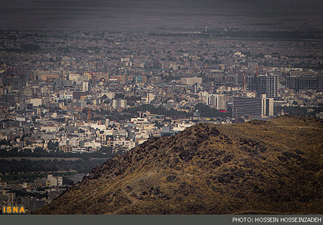 حریق ۲۰ هکتاری در قله زوی مشهد