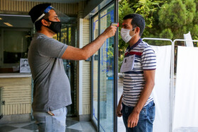 ورود داوطلبان کنکور سراسری ۹۹ به سالن امتحان - مشهد
