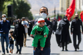 عزاداری تاسوعای حسینی در مشهد