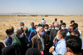 مراسم آغاز عملیات اجرایی ۱۲ پروژه شهری در شهرک‌های شهید رجایی و شهید باهنر