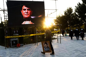 مراسم تدفین پیکر محمدرضا شجریان