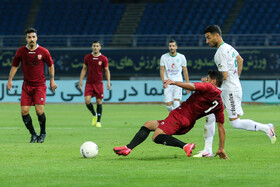 دیدار تیم‌های فوتبال شهرخودرو و و ماشین سازی