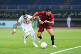 دیدار تیم‌های فوتبال شهرخودرو و و ماشین سازی