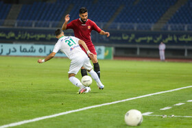 دیدار تیم‌های فوتبال شهرخودرو و و ماشین سازی