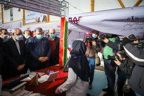 افتتاح و بازدید از نمایشگاه دستاوردهای دانش آموزان و هنرجویان استان