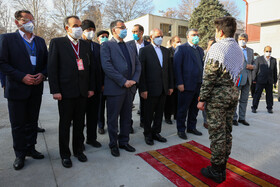 افتتاح و بازدید از نمایشگاه دستاوردهای دانش آموزان و هنرجویان استان