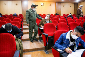 آزمون ورودی دانشگاه‌های افسری ارتش جمهوری اسلامی ایران در دانشگاه علوم پزشکی مشهد
