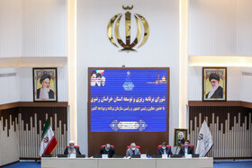 جلسه شورای برنامه‌ریزی و توسعه استان خراسان رضوی با حضور محمدباقر نوبخت