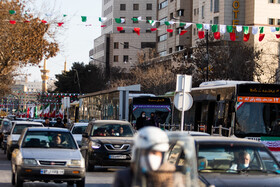 یکشنبه ۱۲بهمن - مرکز شهر مشهد - خیابان شیرازی