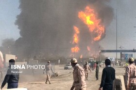 تلاش نیروهای نظامی و امدادی برای تخلیه مرز دوغارون و مهار آتش ادامه دارد