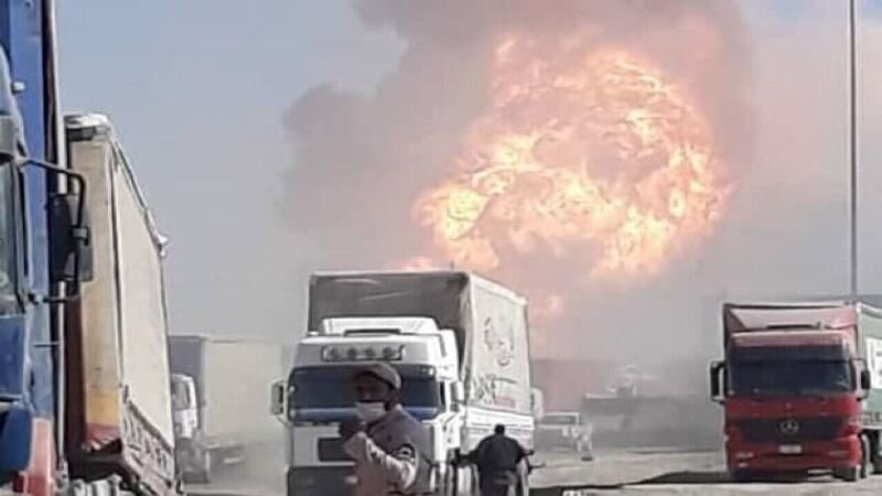 انفجار در گمرک اسلام قلعه/ ورود غیرقانونی افراد به ایران صحت ندارد