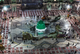 آیین تغییر نام صحن جامع رضوی به صحن پیامبر اعظم (ص)