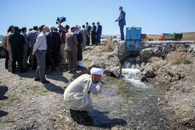 سفر استاندار خراسان رضوی به شهرستان صالح آباد