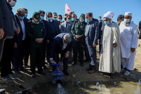 سفر استاندار خراسان رضوی به شهرستان صالح آباد