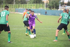 برتری تیم فوتبال پدیده خراسان در بازی دوستانه 