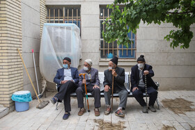 واکسیناسیون سالمندان بالای ۸۰ سال در روستای پیوهژن مشهد