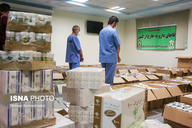 انهدام باند بزرگ قاچاق دارو به خارج از کشور در مشهد