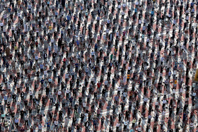 نماز عید فطر ـ حرم مطهر رضوی