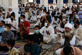 مراسم نماز عید فطر اهل سنت خواف