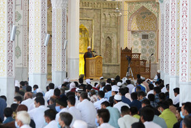 مراسم نماز عید فطر اهل سنت خواف