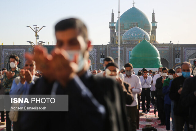 نماز عید فطر در حرم رضوی اقامه می‌شود