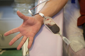 فعالیت دو پایگاه اهداء خون مشهد در اربعین