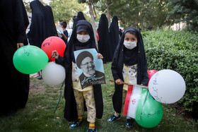 جشن پیروزی ابراهیم رئیسی در انتخابات ریاست جمهوری - مشهد 14