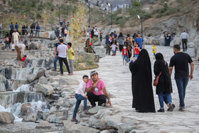 افتتاح بلندترین آبشار مصنوعی ایران