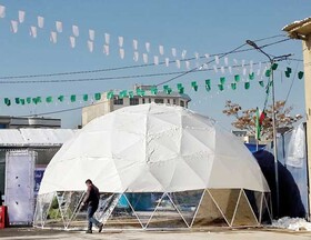 سازه‌ «ساپو» و کاربرد آن در برپایی کمپ‌های موقت یا احداث بیمارستان‌های سیار صحرایی