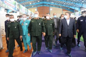 بیمارستان ۹۶ تختخوابی نیروی زمینی سپاه در نیشابور افتتاح شد