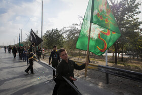 پیاده روی زائران امام رضا(ع) به سمت مشهد