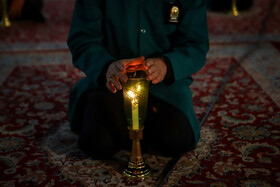 مراسم خطبه خوانی شب شهادت امام رضا(ع)