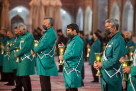 مراسم خطبه خوانی شب شهادت امام رضا(ع)