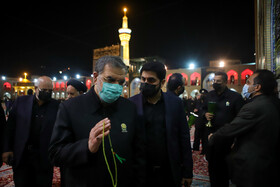 مراسم خطبه خوانی شب شهادت امام رضا(ع)