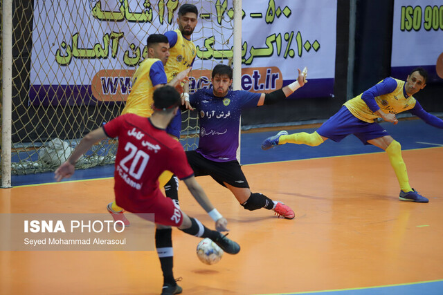 پیروزی فرش‌آرا در دربی لیگ برتری فوتسال مشهد