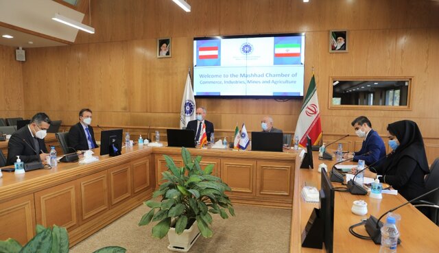 اتریش و خراسان رضوی ظرفیت زیادی برای توسعه تعاملات اقتصادی دارند اتریش و خراسان رضوی ظرفیت زیادی برای توسعه تعاملات اقتصادی دارند