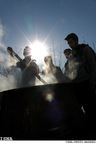 درک مهمان نوازی خراسانیها با شله مشهدی