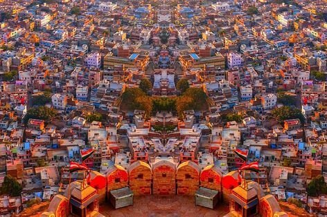 جیپور، شهری صورتی در هندوستان  جیپور، شهری صورتی در هندوستان